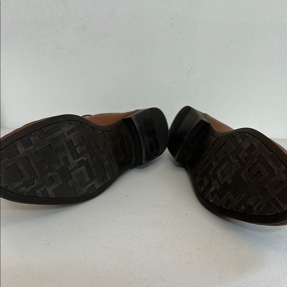 Sandrino Leather Loafers with Moccasin Stitching brown 12D - Picture 4 of 7